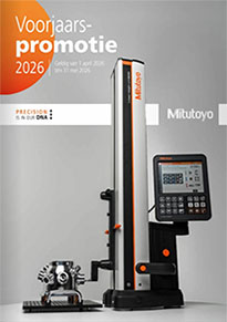 Cover Mitutoyo Voorjaars Promotion