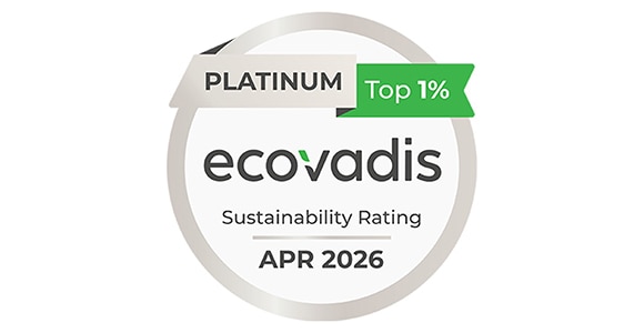 Platinum medaille van EcoVadis